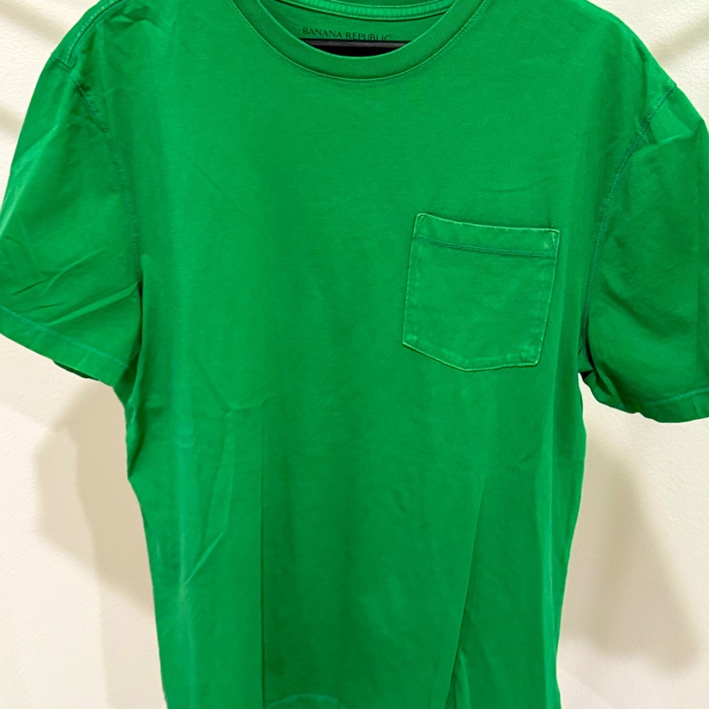 Banana Republic Supima Cotton t-shirt. Green size XL
